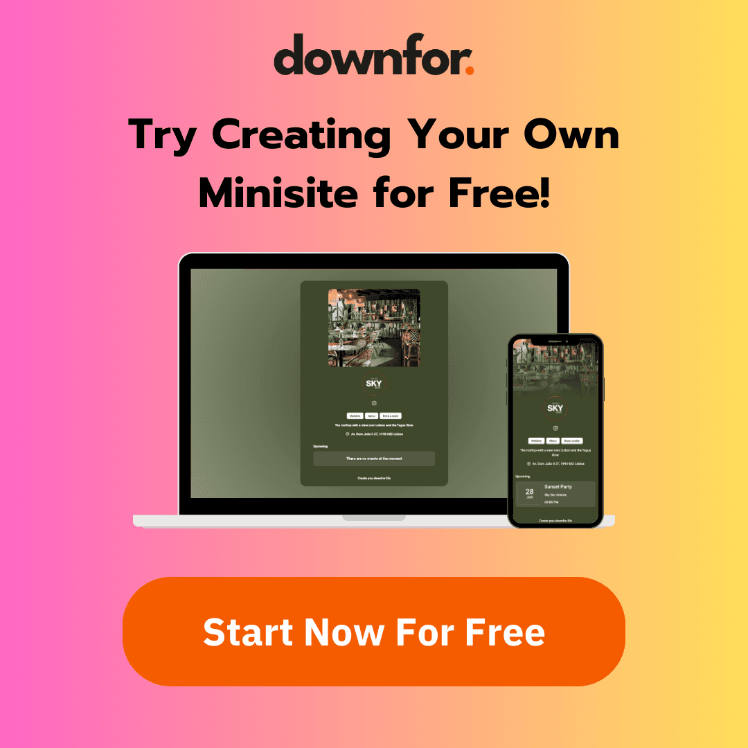 Signup to Downfor